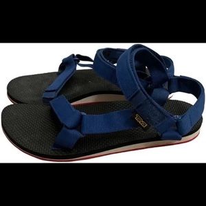 Teva Universal sandals blue and red size 10